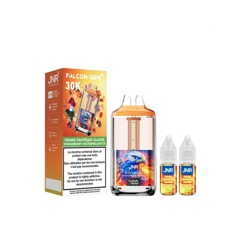 Strawberry Watermelon 30000 puff 20mg - Falcon GEM+ 