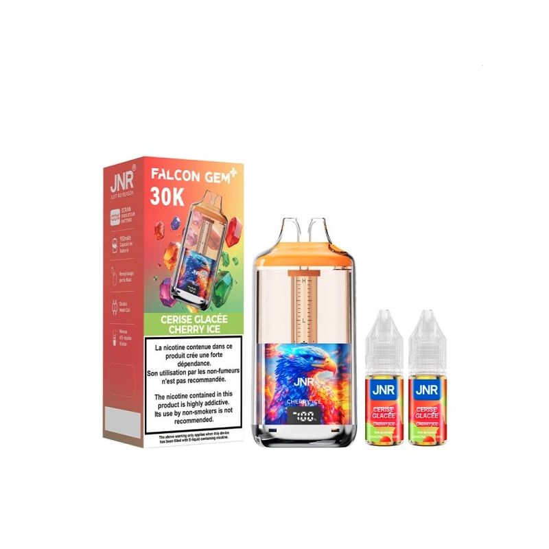 Cherry Ice 30000 puff 20mg - Falcon GEM+ 