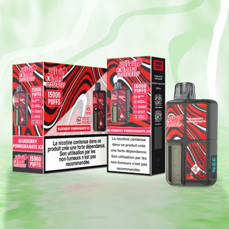 Blueberry Pomegranate Ice - Artery 15000 Puff