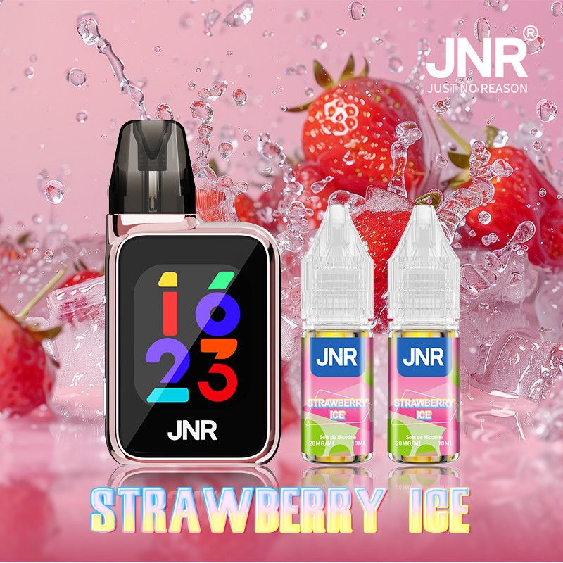 Strawberry Ice 32000 puffs 20mg - FLUX PRO JNR
