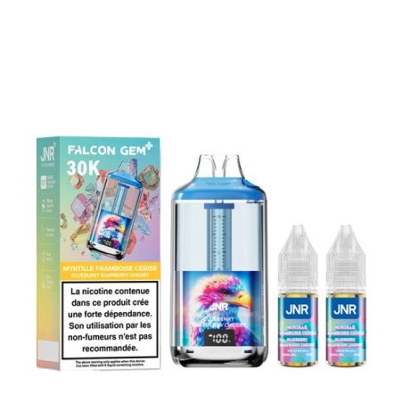 Blueberry Raspberry Cherry 30000 puff 20mg - Falcon GEM+ 