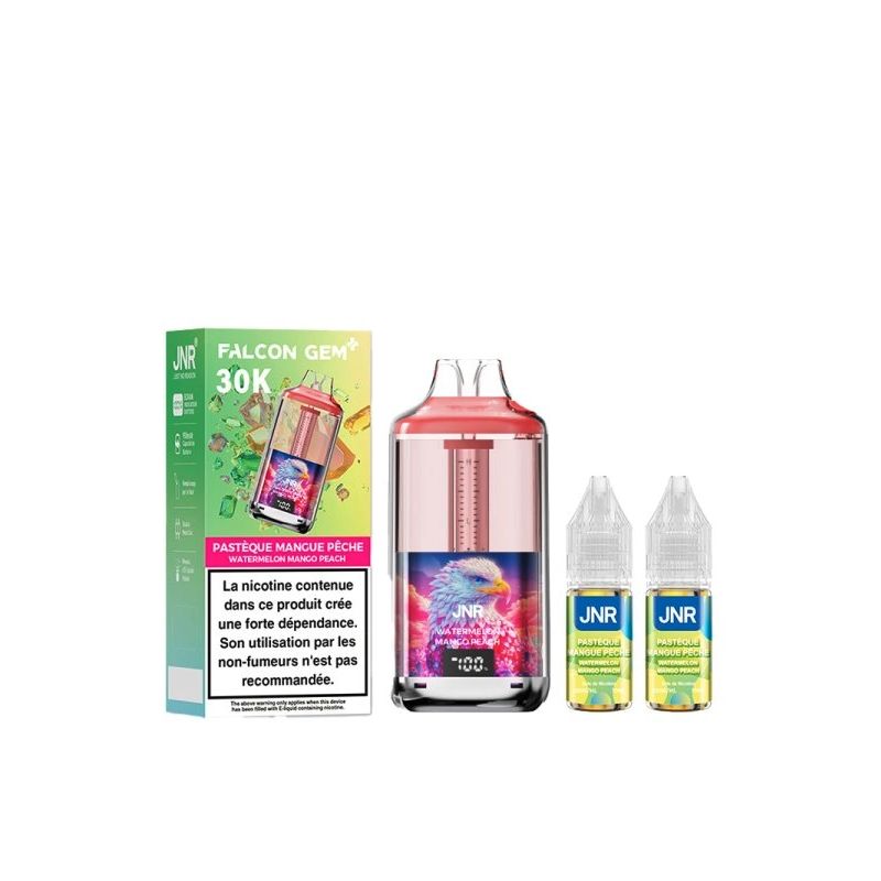Watermelon Mango Peach 30000 puff 20mg - Falcon GEM+