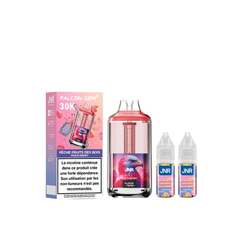 Peach Berry 30000 puff 20mg - Falcon GEM+