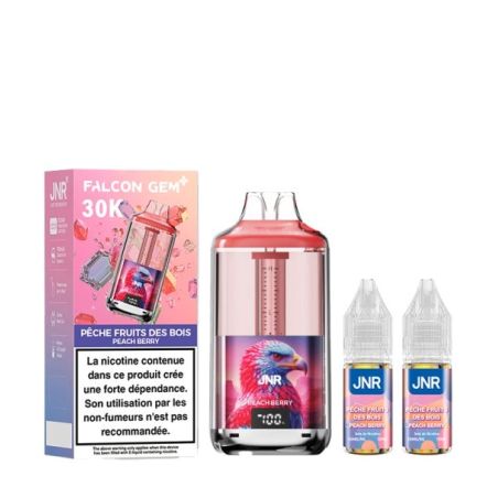 Peach Berry 30000 puff 20mg - Falcon GEM+ 