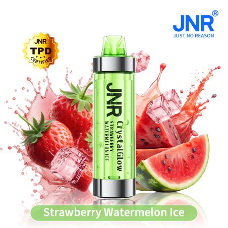 Strawberry Watermelon Ice 33000 Puff 20mg - Crystal Glow JNR