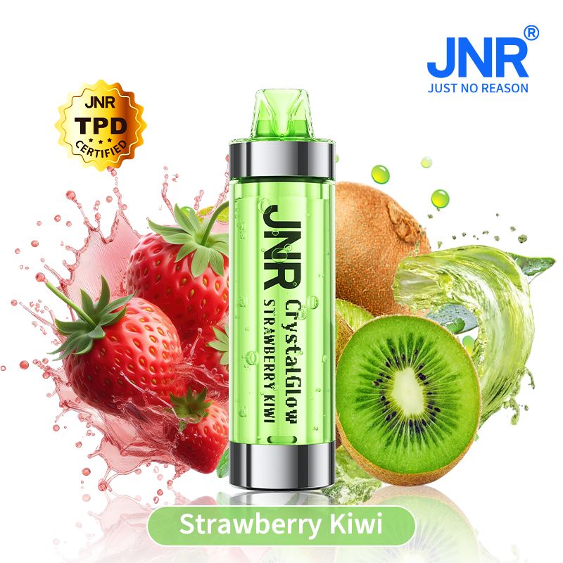 Strawberry Kiwi 33000 Puff 20mg - Crystal Glow JNR