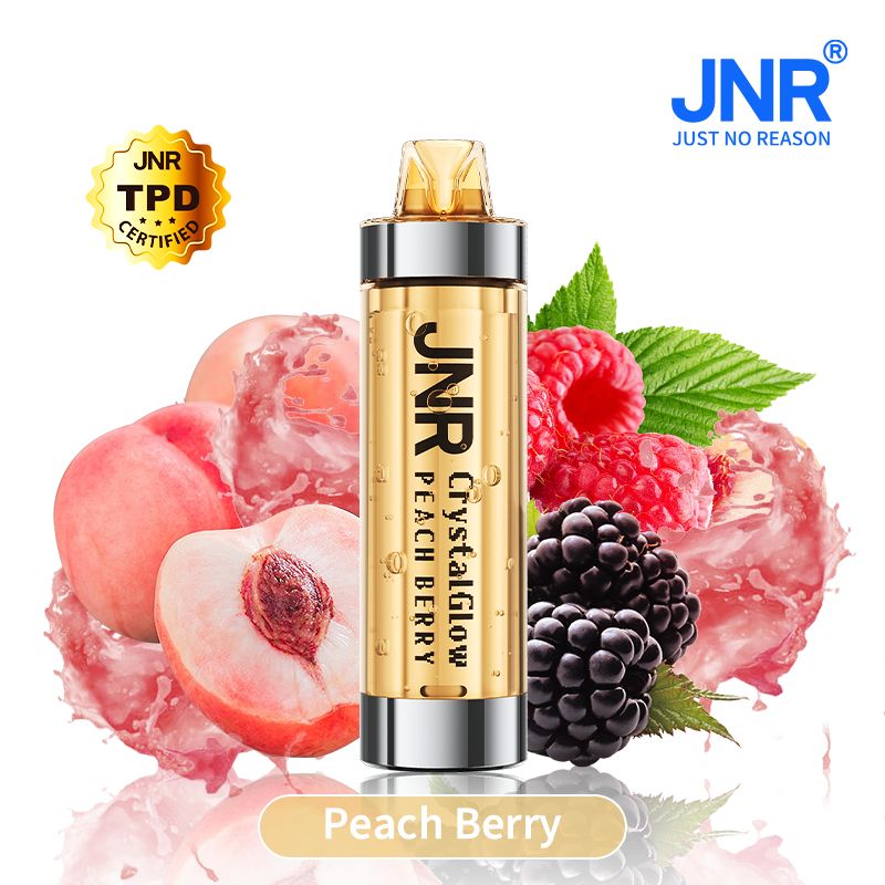 Peach Berry 33000 Puff 20mg - Crystal Glow JNR