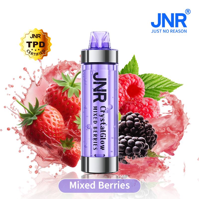 Mixed Berries 33000 Puff 20mg - Crystal Glow JNR