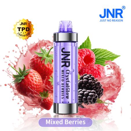 Mixed Berries 33000 Puff 20mg - Crystal Glow JNR
