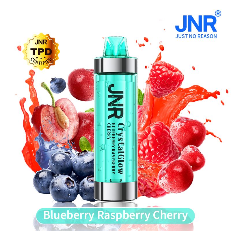 Blueberry Raspberry Cherry 33000 Puff 20mg - Crystal Glow JNR