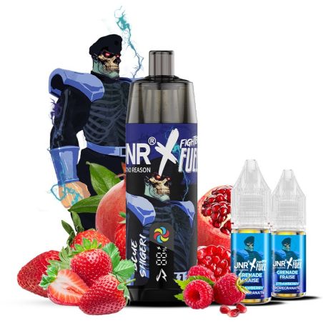 Blue Shigeri - Shisha Plus 28K 20mg - JNR X FIGHTER FUEL 