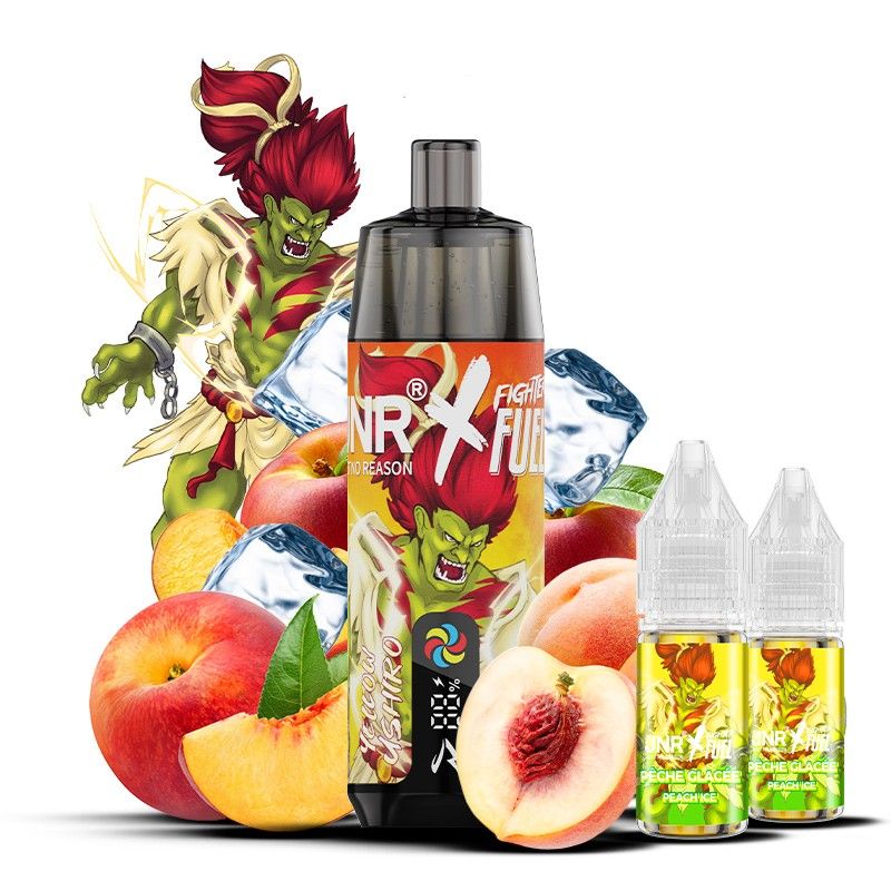 Yellow Ushiro - Shisha Plus 28K 20mg - JNR X FIGHTER FUEL 