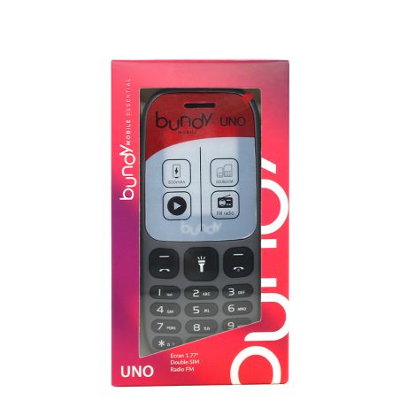 Téléphone UNO GREY - Bundy