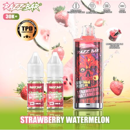 Strawberry Watermelon 30K 20mg - Razz Bar