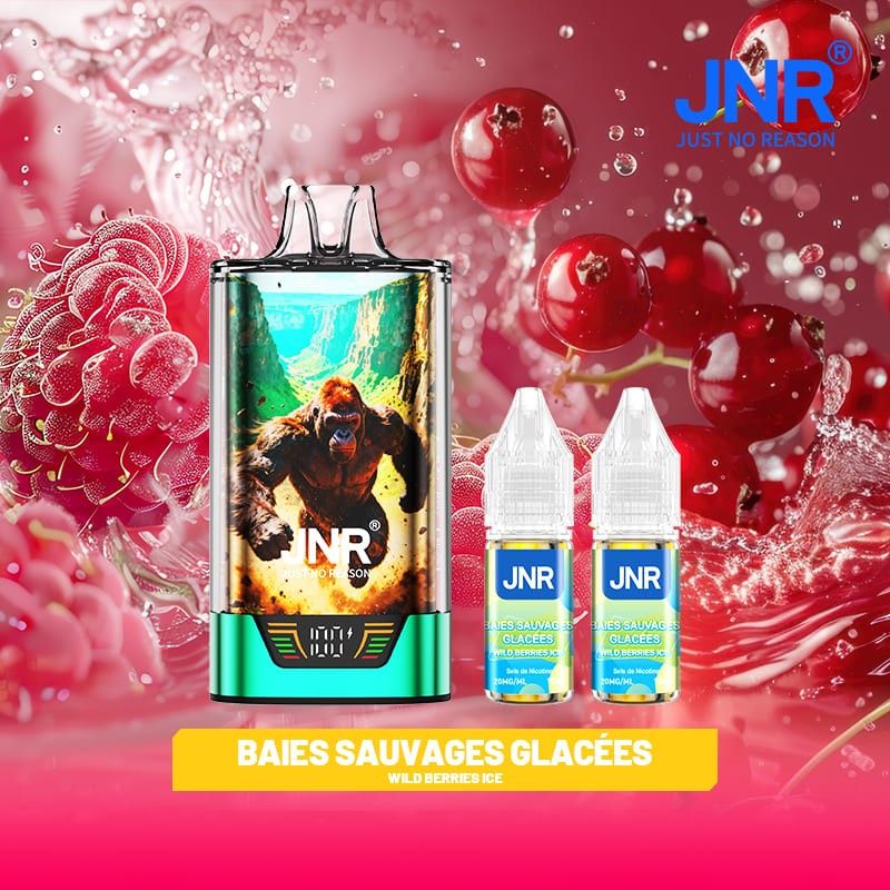 Wild Berries Ice 43K 20mg - Gorilla X JNR - à l'unité