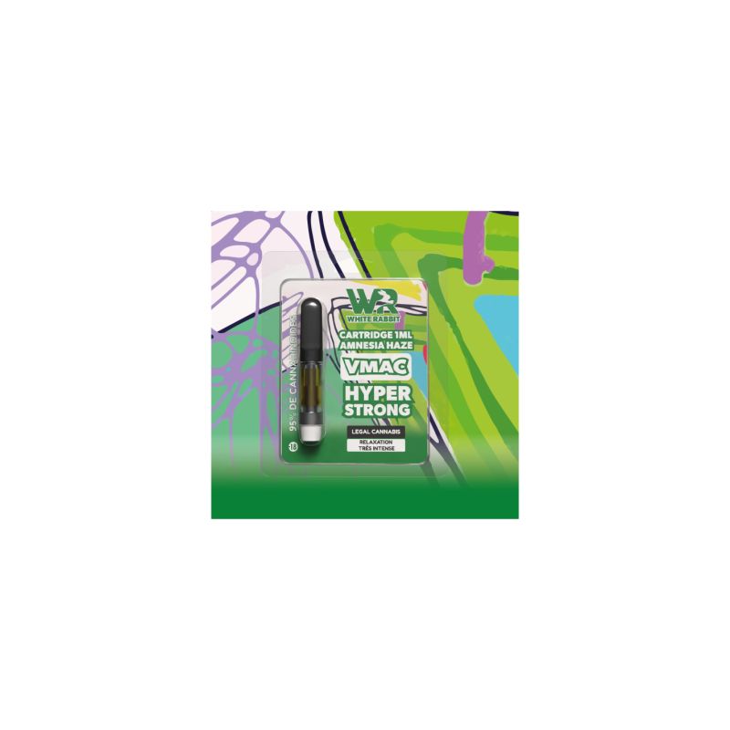 Cartouche Vmac Hyper Strong AMNESIA HAZE - White Rabbit