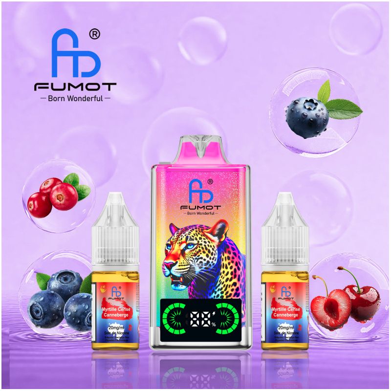 Blueberry Cherry Cranberry 40K - Leopard FUMOT - à L'unité