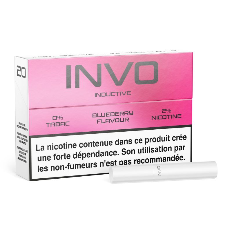 Cartouches Invo INDUCTIVE - 2% - Paquet de 20 recharges - à L'unité