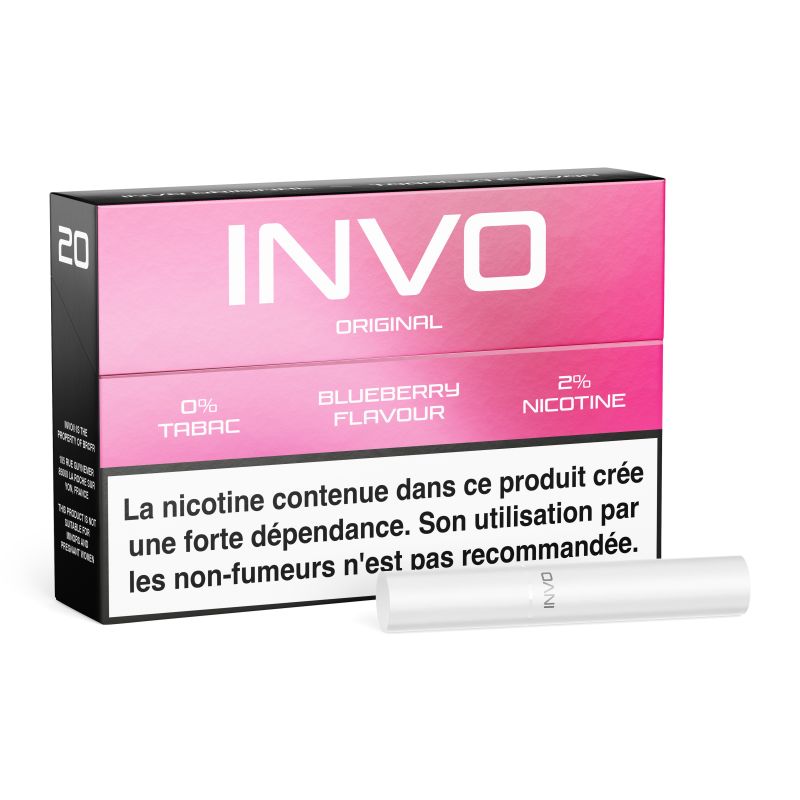 Cartouches Invo ORIGINAL - 2% - Paquet de 20 recharges - à L'unité