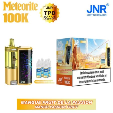 Mango Passion Fruit 100K 20mg - Meteorite - A L'unité