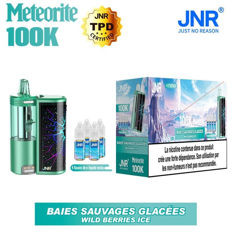 Wild Berries Ice 100K 20mg - Meteorite - A L'unité
