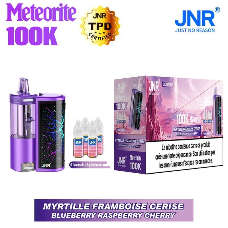 Blueberry Raspberry Cherry 100K 20mg - Meteorite - A L'unité