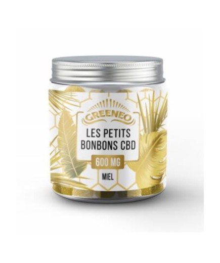 Les petits bonbons miel CBD 600g -Greeneo